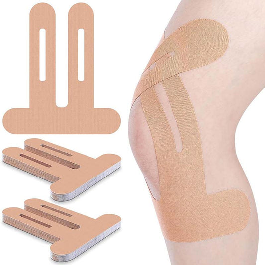 [Knieschoner für den Sport | Atmungsaktive und wasserdichte vorgeschnittene Bänder]
