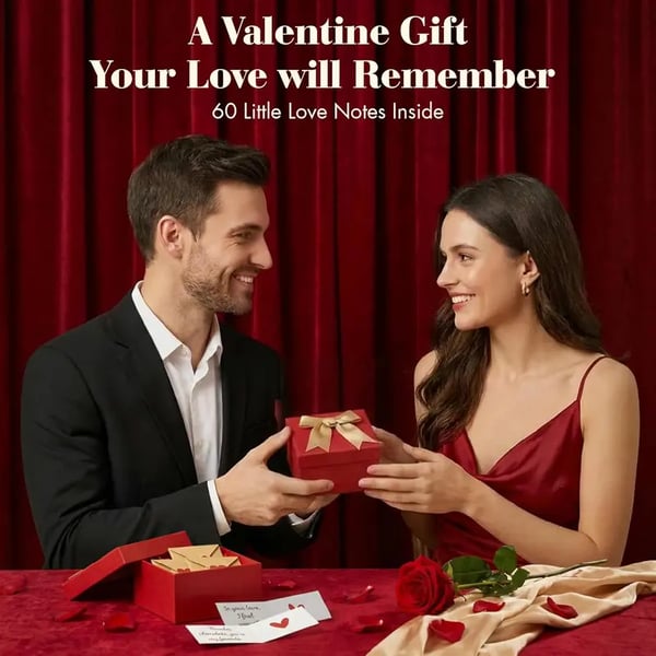 💌DIY Love Note Box - Mini Blank Cards and Envelopes for Him/Her💕