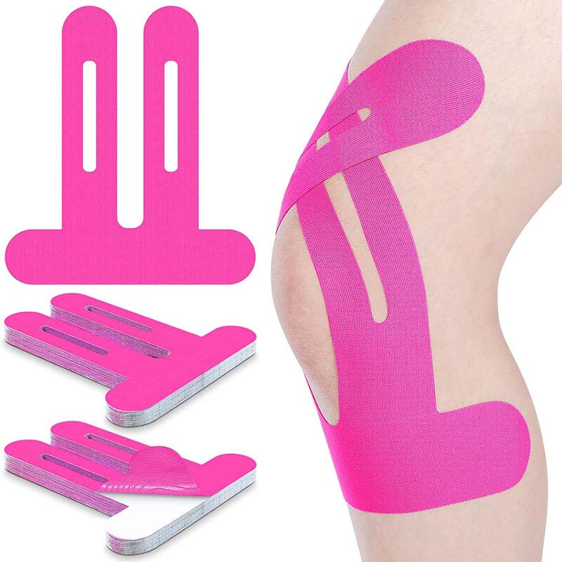[Knieschoner für den Sport | Atmungsaktive und wasserdichte vorgeschnittene Bänder]