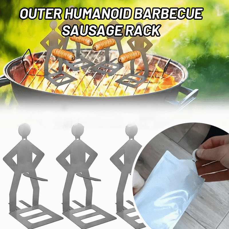 Grillwursthalter aus Edelstahl