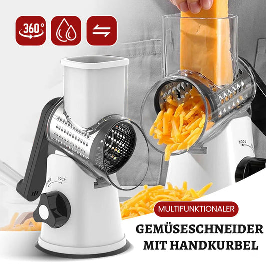 Multifunktionaler Gemüseschneider Mit Handkurbel