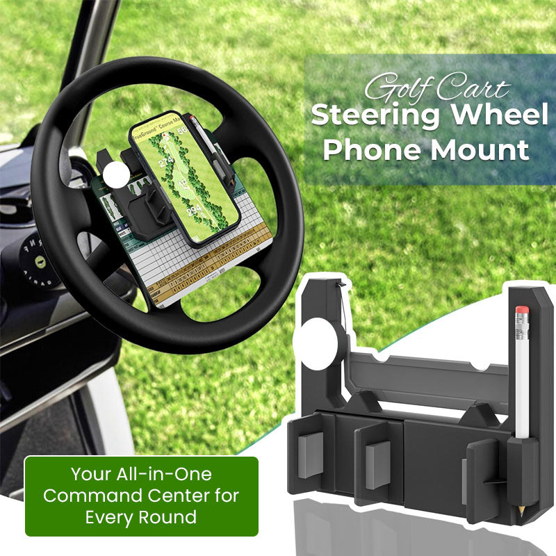 Handyhalterung für Golfcart-Lenkräder ⛳