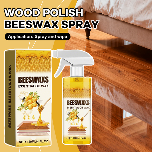 Bienenwachsspray zum Holzpolieren
