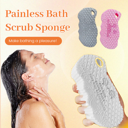 Schmerzloser Badepeelingschwamm