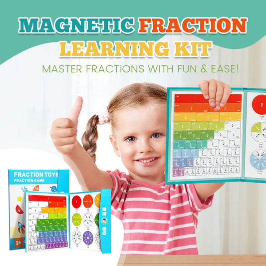 🧲 Magnetisches Lernset für Brüche – Meistern Sie Brüche mit Spaß und Leichtigkeit!
