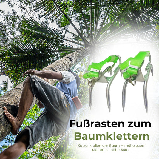 Fußrasten zum Baumklettern
