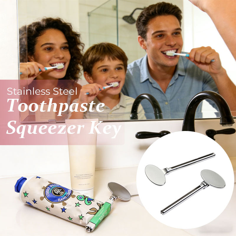 Zahnpasta-Quetschschlüssel aus Edelstahl – Langlebig, wiederverwendbar und leichtgängig