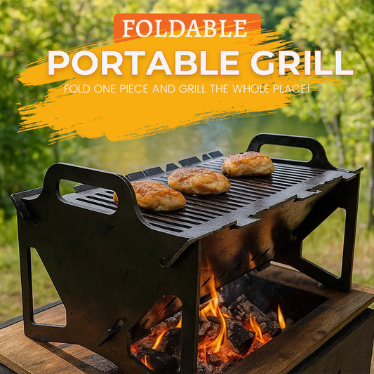 Faltbarer tragbarer Grill