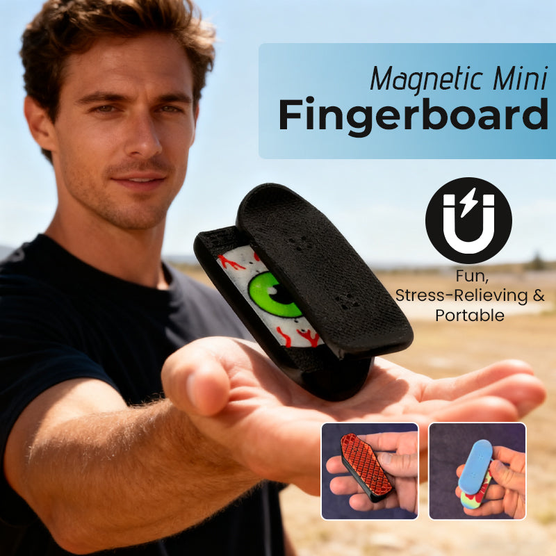 🛹Magnetic Skateboard - EDC Flipping Techniques