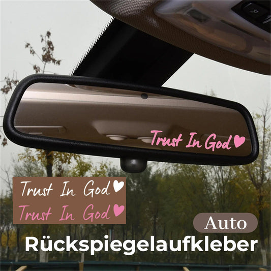 Auto-Rückspiegelaufkleber