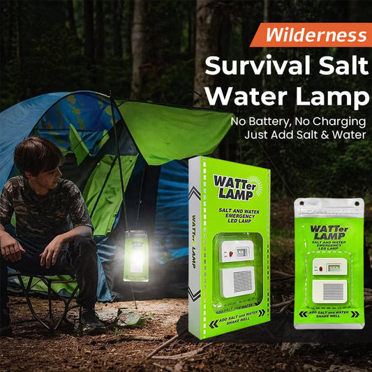 SaltLight Outdoor – Die Notfall-Salzwasserlampe