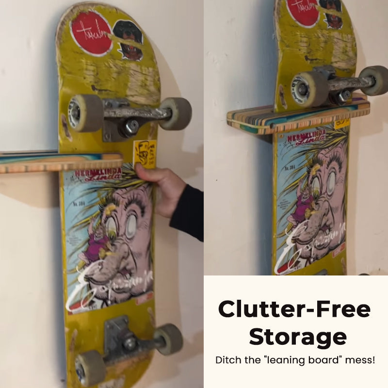 Skateboard-Wandhalterung