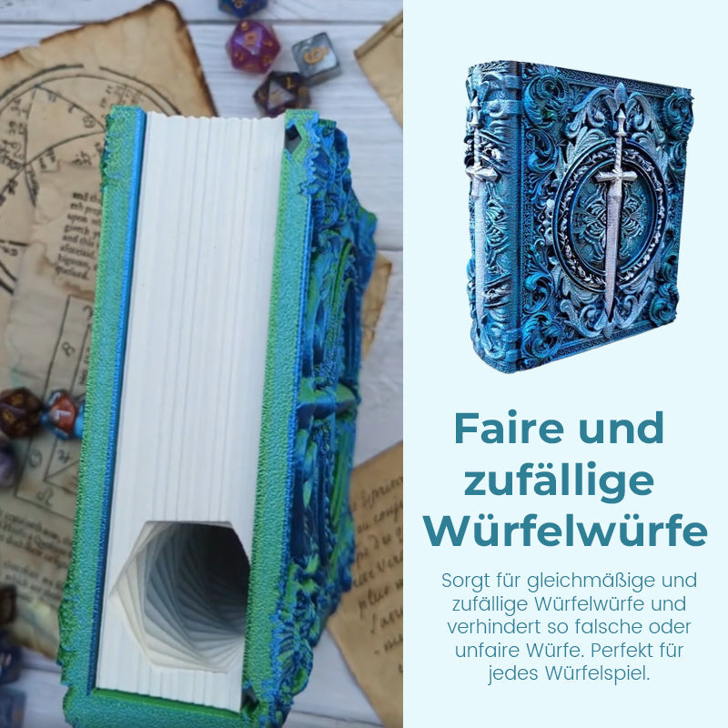 Zauberbuch-Würfelturm
