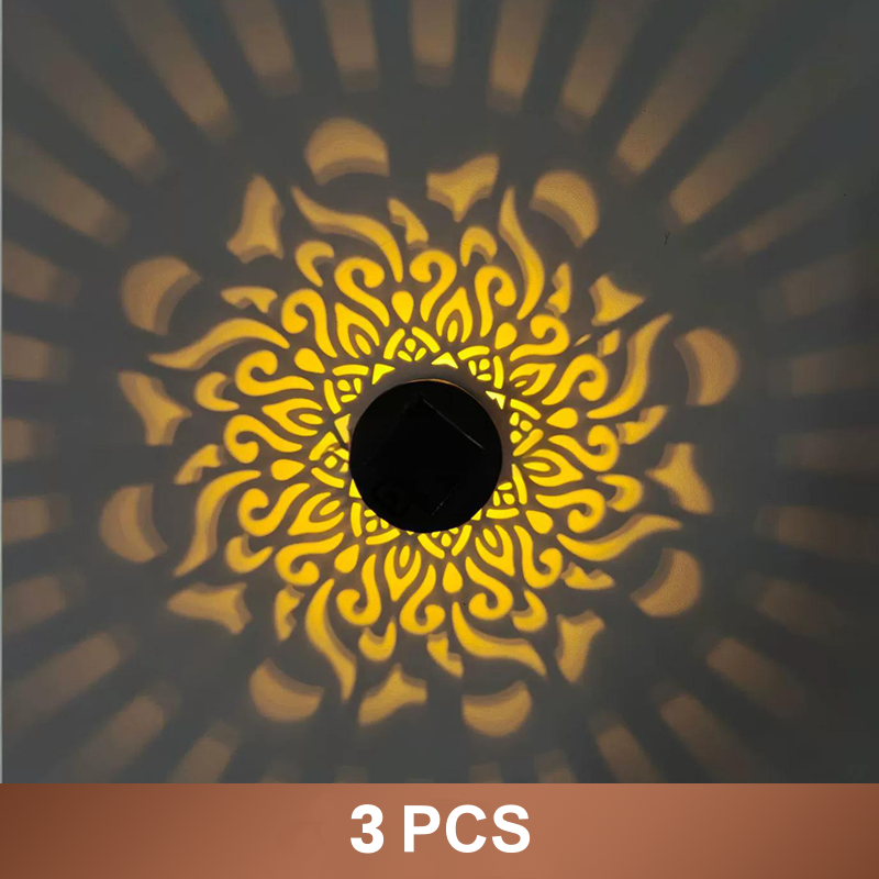 🌞🌙 Solar-Mandala Projektionsleuchte