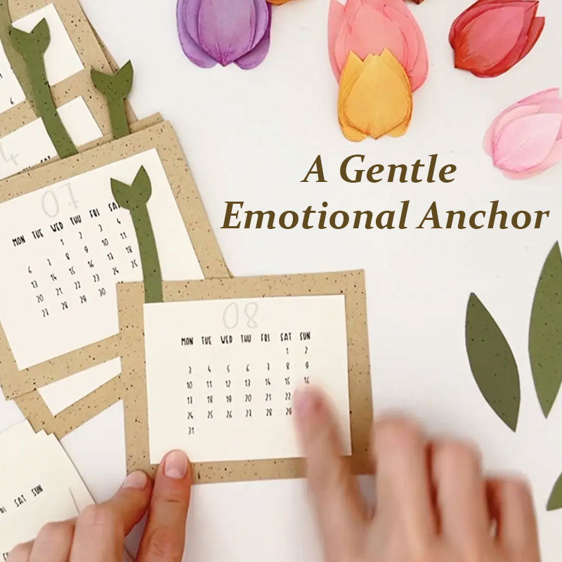 Tulpenkalender zur emotionalen Unterstützung 2026