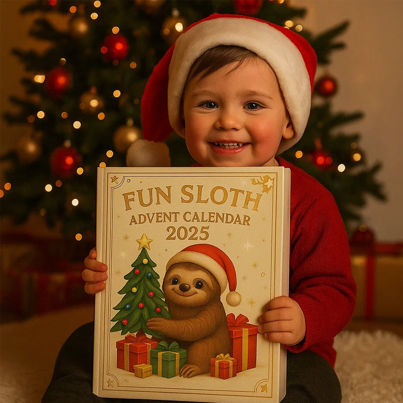 🦥🎄 Lustiger Faultier-Adventskalender 2025