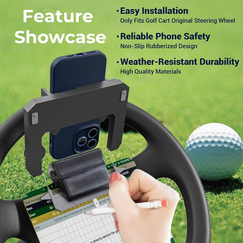 Handyhalterung für Golfcart-Lenkräder ⛳