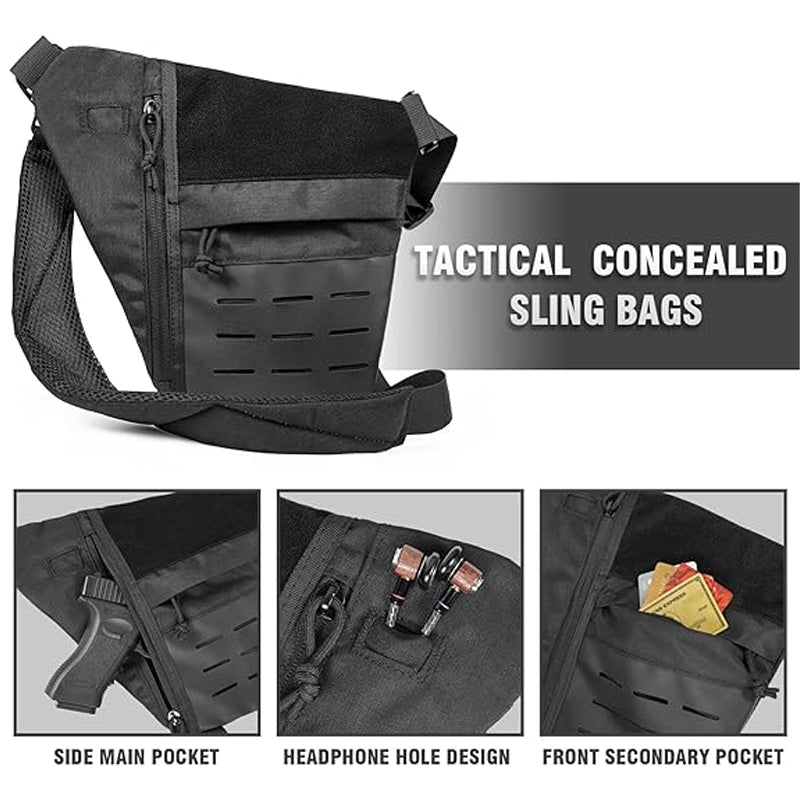 Outdoor-Taktik-Schulter-Crossbody-Brusttasche