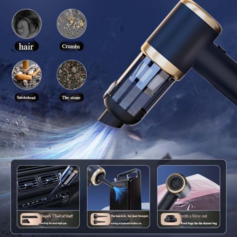 Multifunktionaler leistungsstarker Akku-Staubsauger/Multifunctional powerful cordless vacuum cleaner