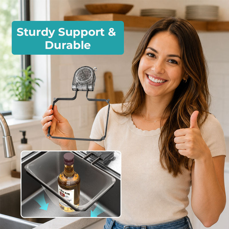 🧼Sink Drain Rack + Strainer