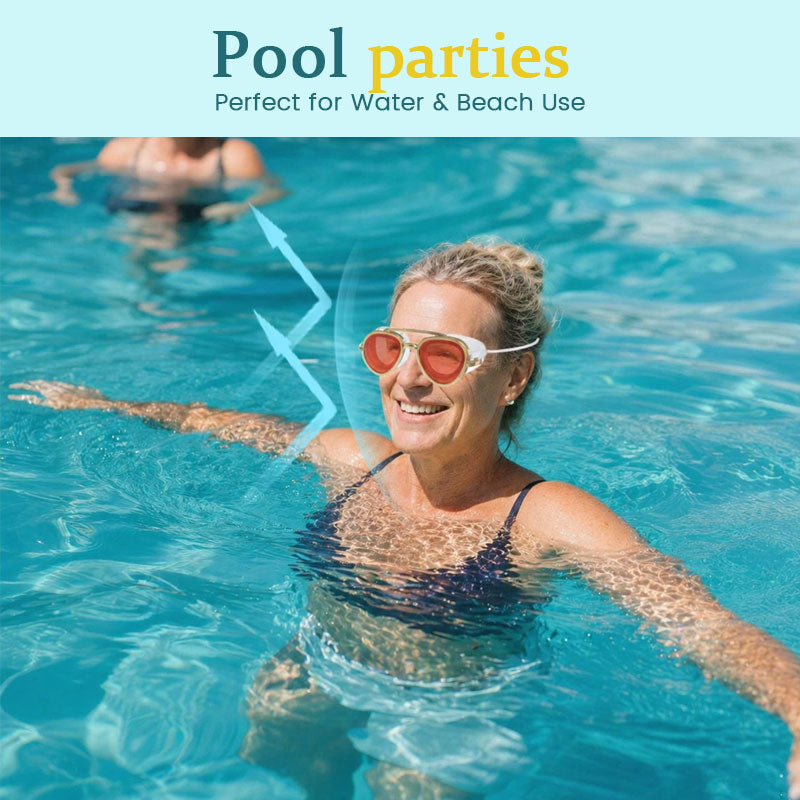 😎✨ SummerVibe reflektierende Schwimmbrille