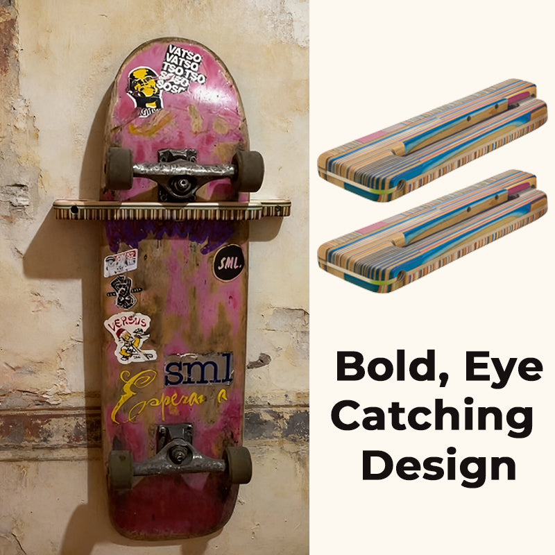 Skateboard-Wandhalterung
