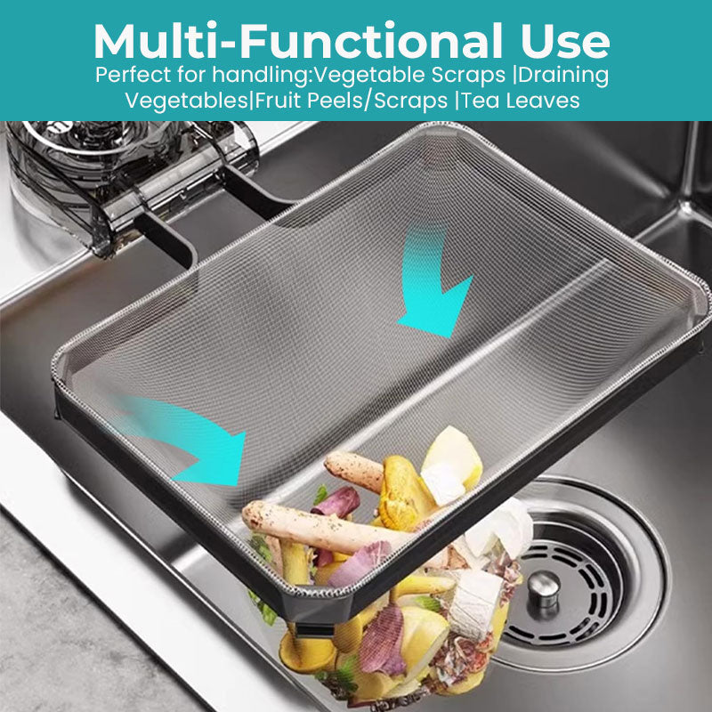 🧼Sink Drain Rack + Strainer