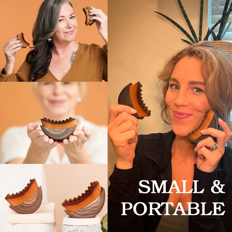 Lymphatische Kontur-Gesichtsbürste