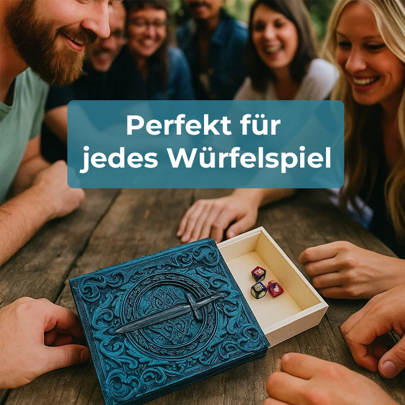 Zauberbuch-Würfelturm