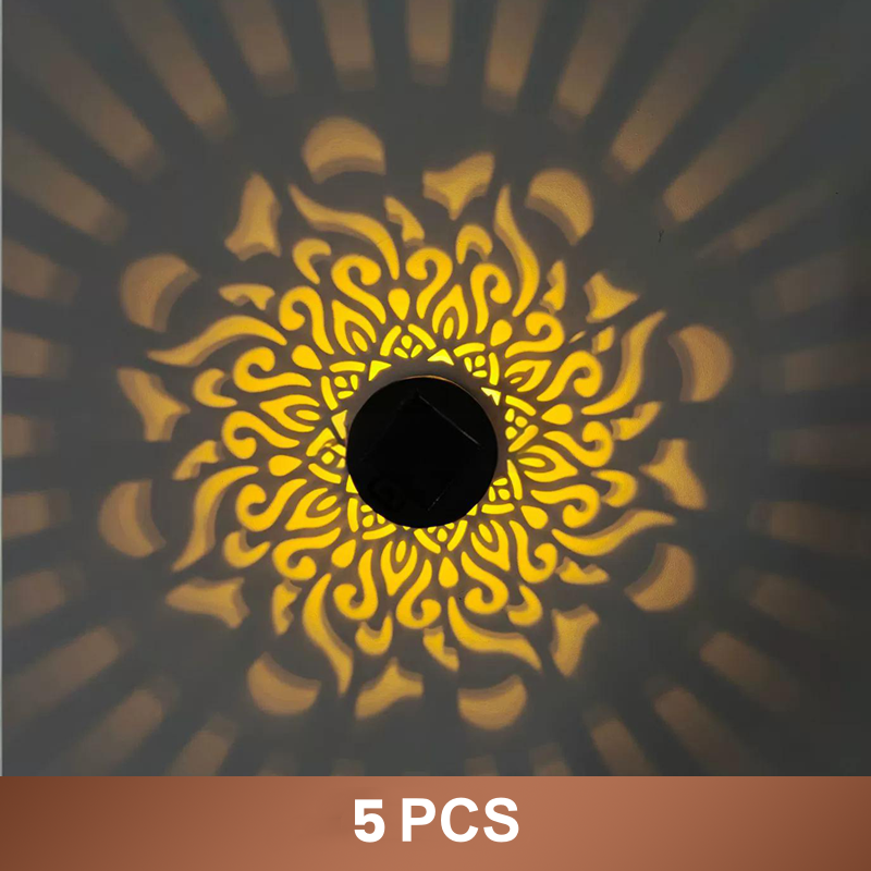 🌞🌙 Solar-Mandala Projektionsleuchte