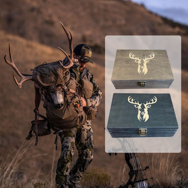 Die Erinnerungskiste des Jägers 🦌 — Bewahre jeden Schuss und jede Geschichte