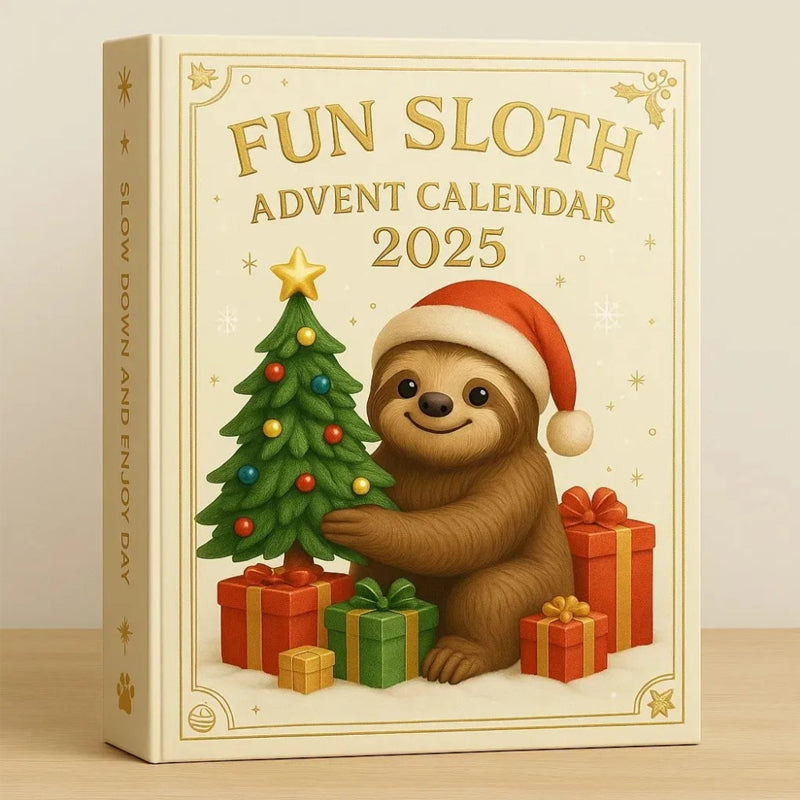 🦥🎄 Lustiger Faultier-Adventskalender 2025