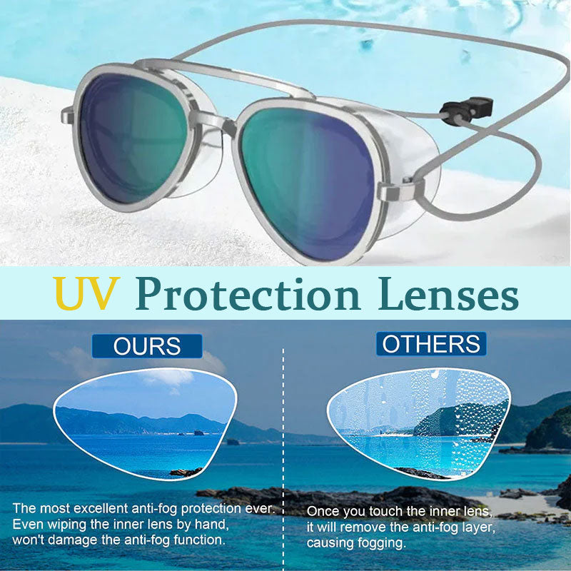😎✨ SummerVibe reflektierende Schwimmbrille
