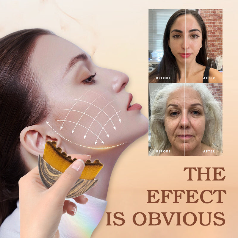 Lymphatische Kontur-Gesichtsbürste