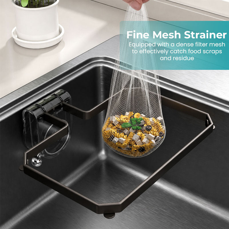 🧼Sink Drain Rack + Strainer