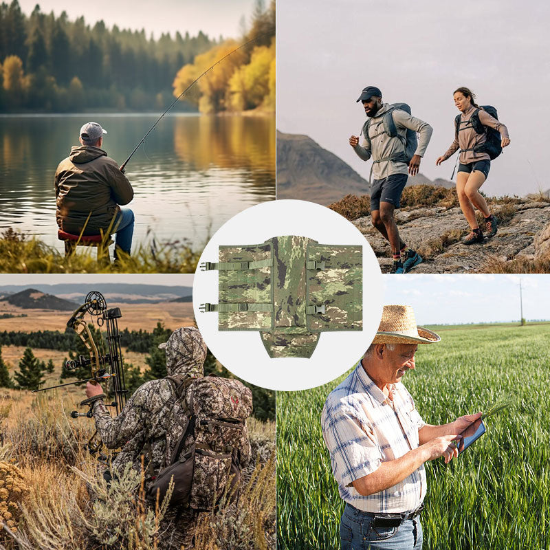 Robuste Outdoor-Beinschützer im Tarnmuster – Schutz für Wandern, Angeln, Jagd & Gartenarbeit