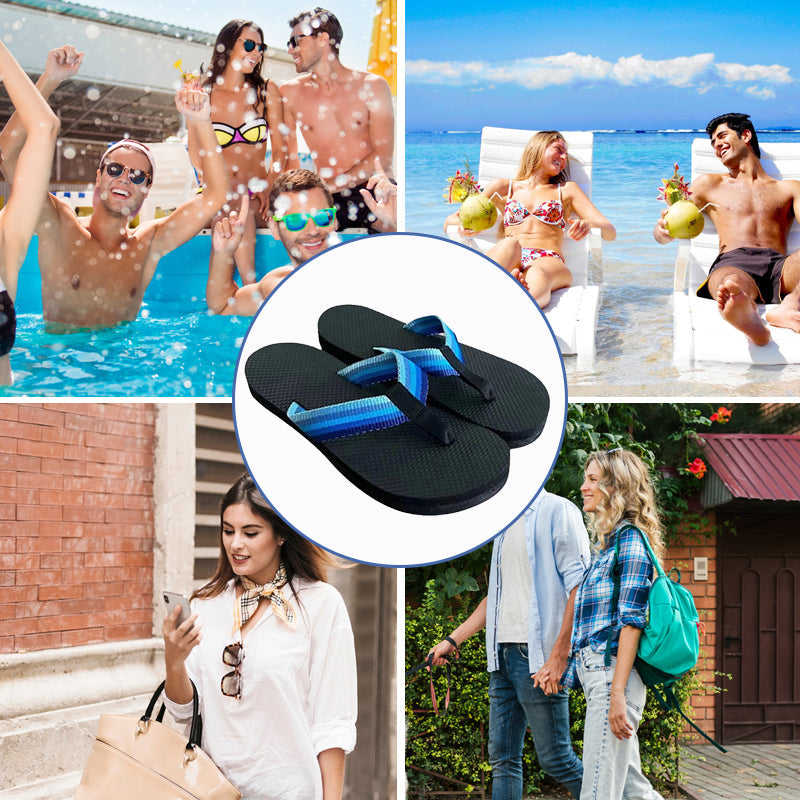 Kreative Plateau-Flip-Flops für Sommer und Urlaub