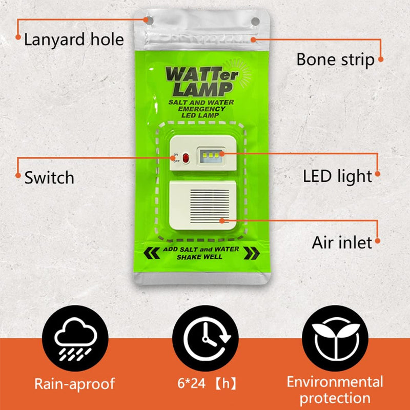 SaltLight Outdoor – Die Notfall-Salzwasserlampe