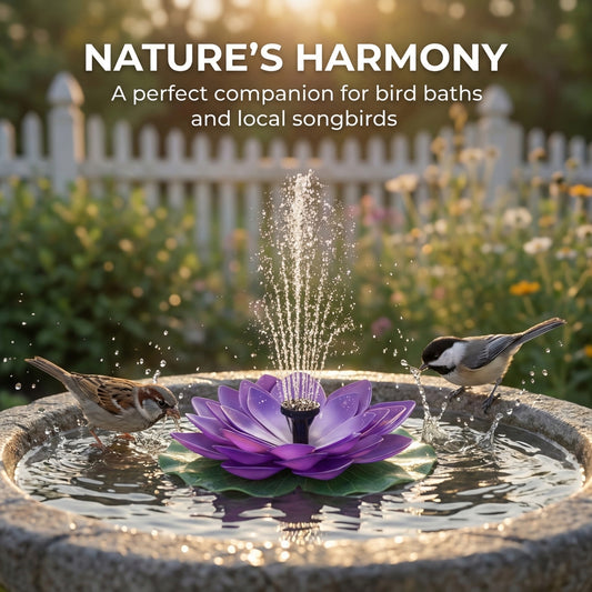 🌸 SOLAR LOTUS BRUNNEN
