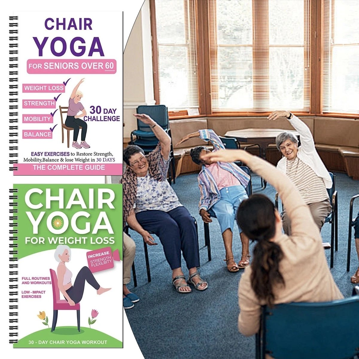 Stuhl-Yoga für Senioren – 40+ Übungen für Kraft, Balance & Beweglichkeit