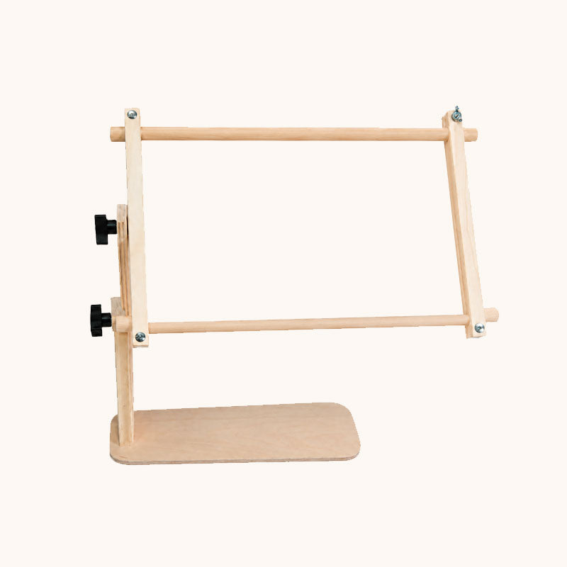 🧵Verstellbarer Stickständer – Kreuzstich Rahmenhalter für freihändiges Sticken  Werbetext: