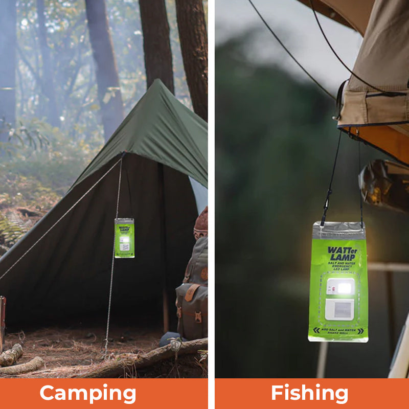 SaltLight Outdoor – Die Notfall-Salzwasserlampe