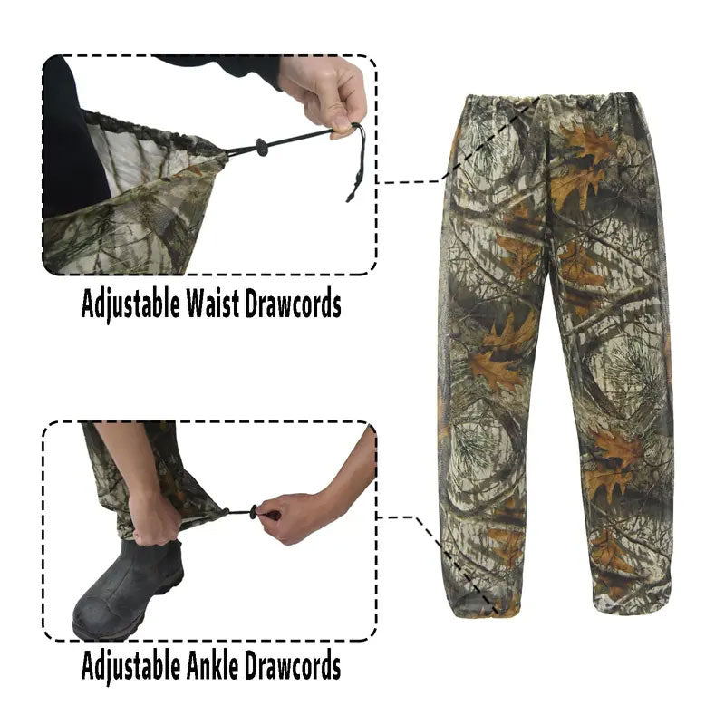 Camouflage Mückenschutz-Anzug für Outdoor &amp; Angeln