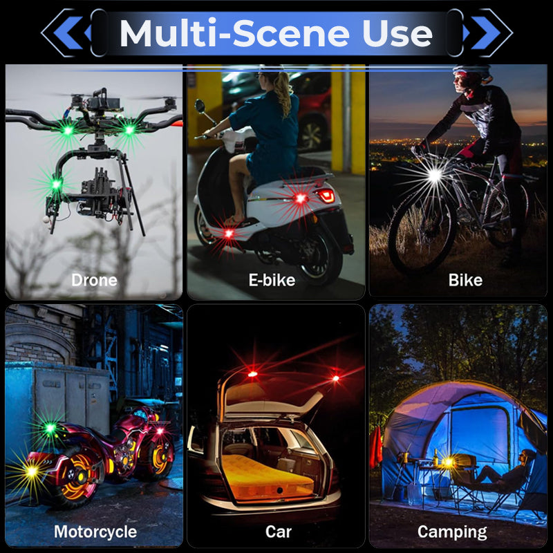 🚗 Ambientebeleuchtung fürs Auto mit Klettverschluss