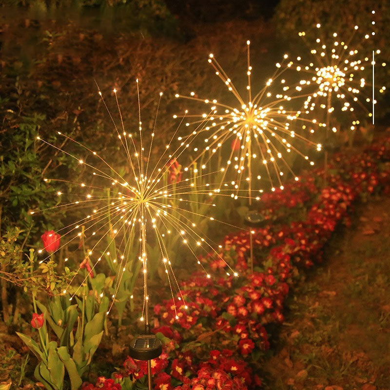 Solar Feuerwerk Gartenleuchte für stimmungsvolle Außenbeleuchtung