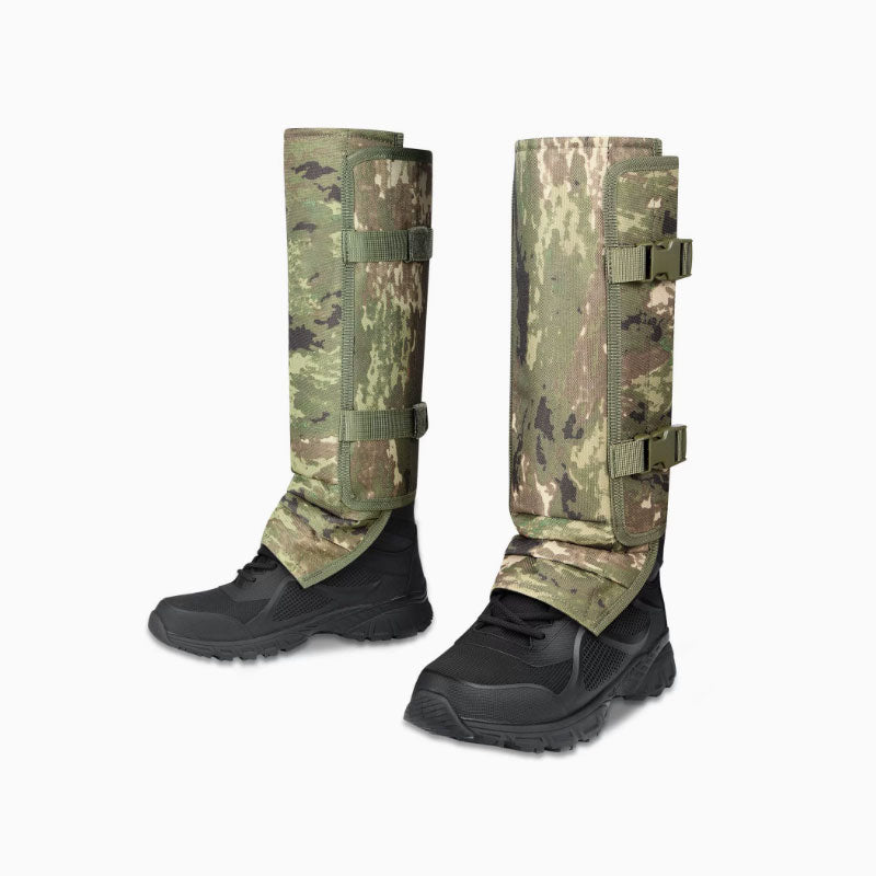 Robuste Outdoor-Beinschützer im Tarnmuster – Schutz für Wandern, Angeln, Jagd & Gartenarbeit