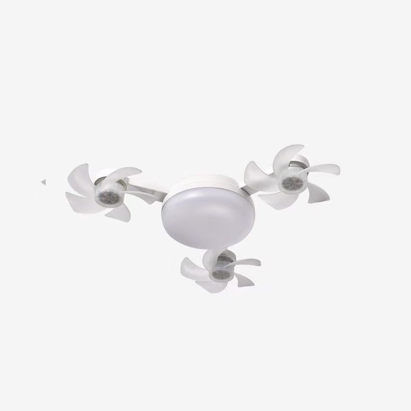 E27 Ventilatorlampe mit Fernbedienung – LED Deckenlampe mit faltbaren Flügeln für kleine Räume