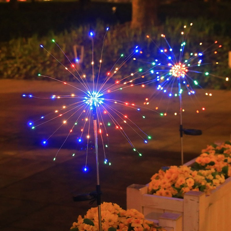 Solar Feuerwerk Gartenleuchte für stimmungsvolle Außenbeleuchtung