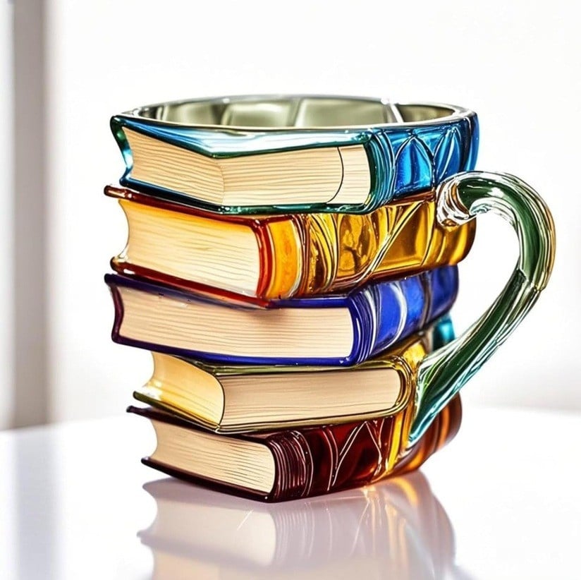 Illustrierte Buchtasse