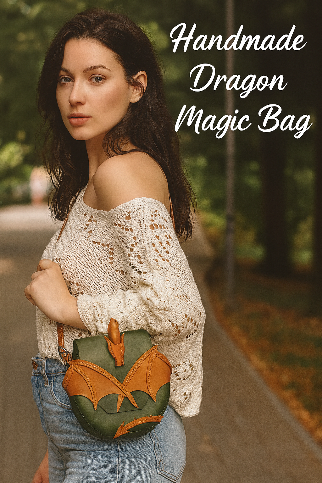 Zauberhafte Drachen-Tasche